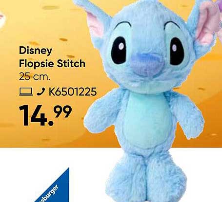 Disney Flopsie Stitch 25 cm