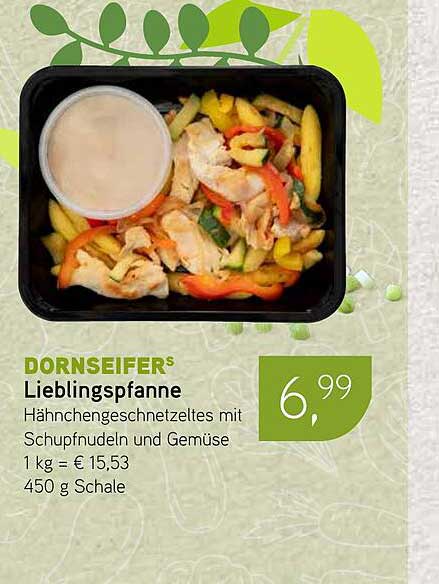 DORNSEIFERS Lieblingspfanne - Hähnchengeschnetzeltes mit Schupfnudeln und Gemüse