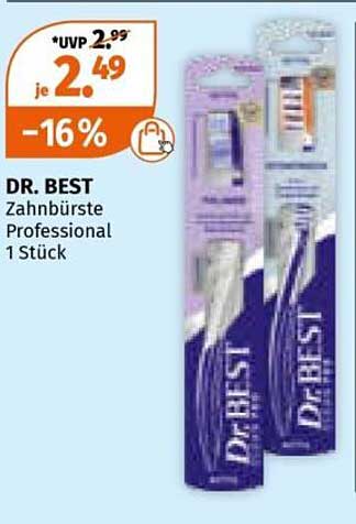 DR. BEST Zahnbürste Professional 1 Stück