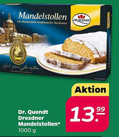 Dr. Quendt Dresdner Mandelstollen 1000 g