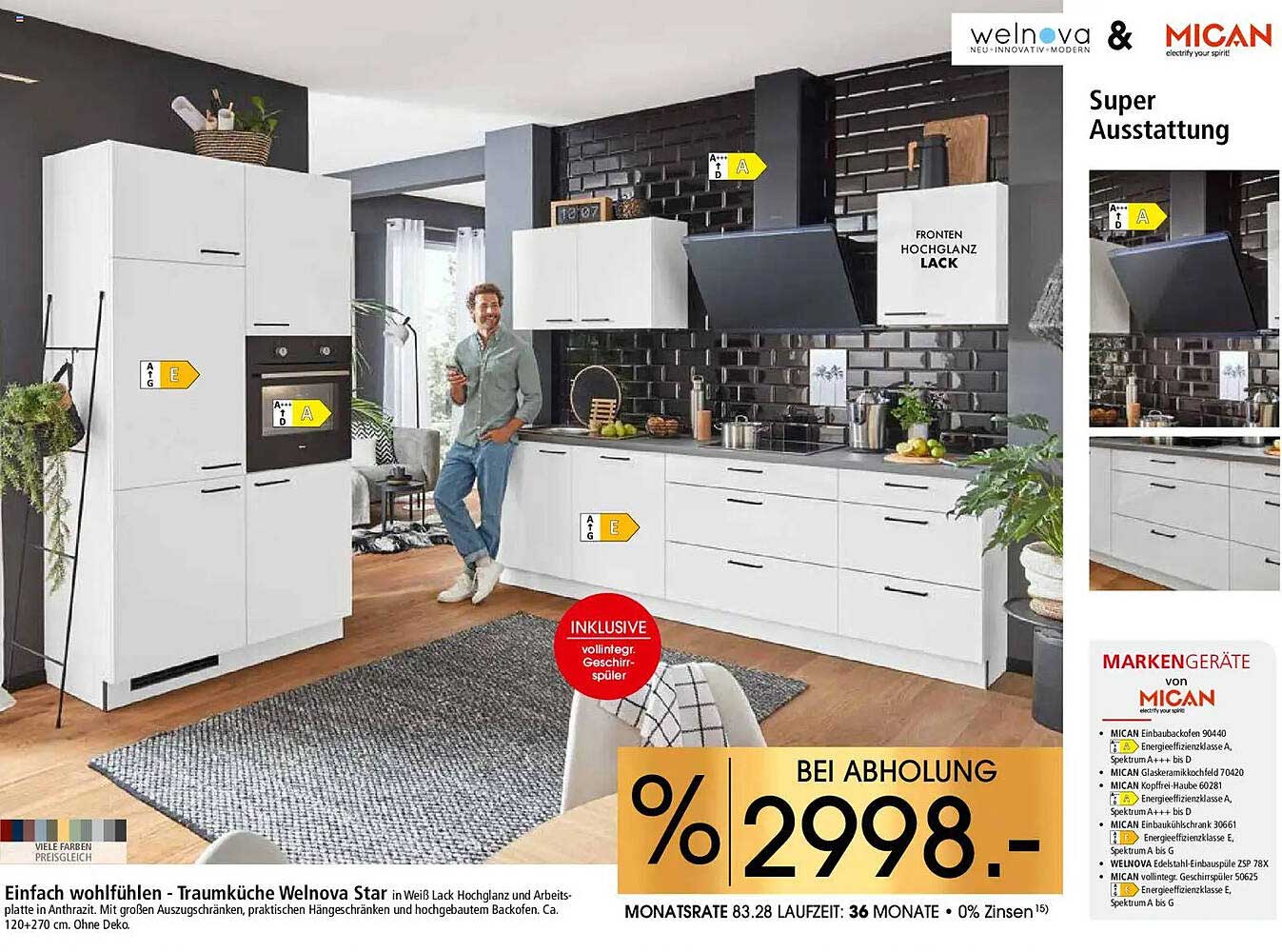 Einfach wohlfühlen - Traumküche Welnova Star