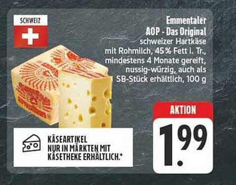 Emmentaler AOP - Das Original