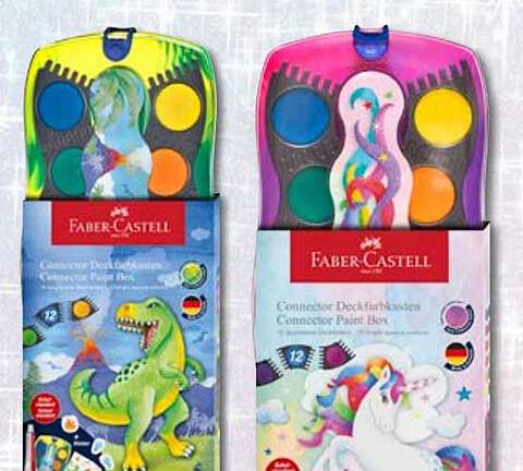 Faber-Castell Connector Deckfarbkasten