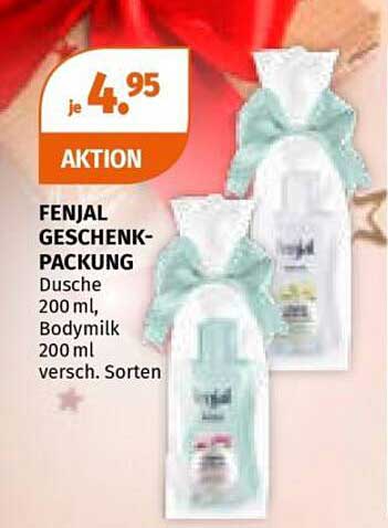 Fenjal Geschenk-Packung - Dusche 200 ml und Bodymilk 200 ml