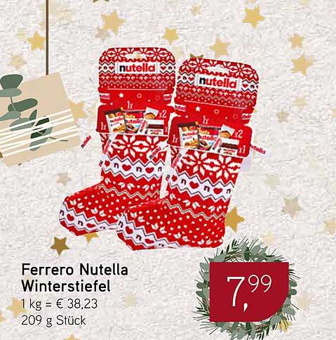 Ferrero Nutella Winterstiefel