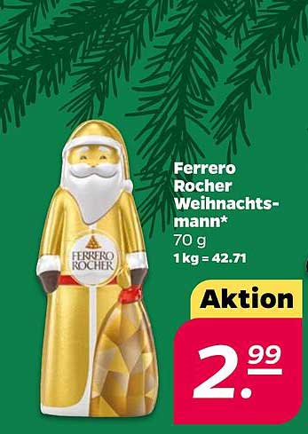 Ferrero Rocher Weihnachtsmann 70 g