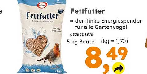 Fettfutter - der flinke Energiespender für alle Gartenvögel