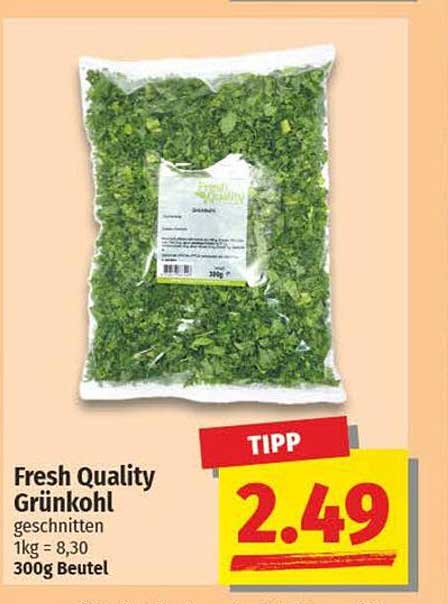 Fresh Quality Grünkohl 300g Beutel
