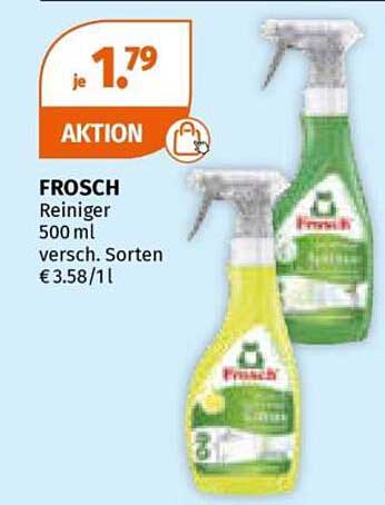 Frosch Reiniger 500 ml - verschiedene Sorten zum Aktionspreis