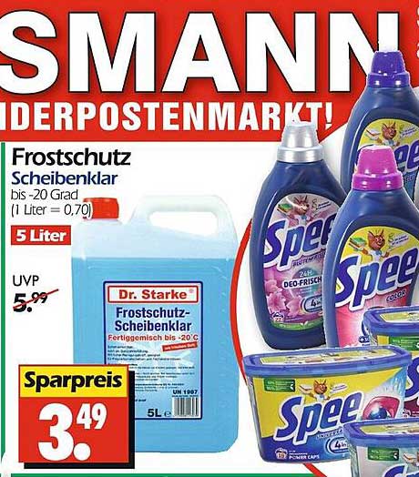 Frostschutz Scheibenklar bis -20 Grad (5 Liter)