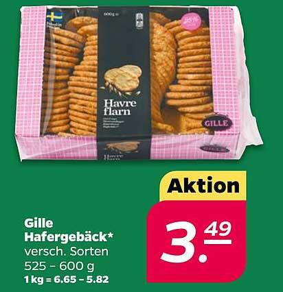 Gille Hafergebäck – Verschiedene Sorten