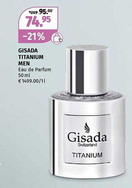 Gisada Titanium Men Eau de Parfum 50 ml