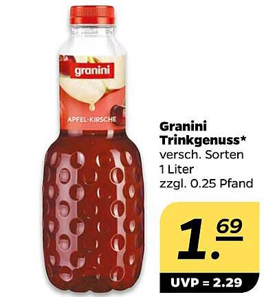 Granini Trinkgenuss - Apfel-Kirsche 1 Liter