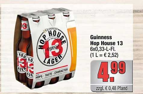 Guinness Hop House 13 6x0,33-L-Fl.