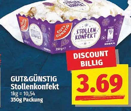 GUT&GÜNSTIG Stollenkonfekt 350g