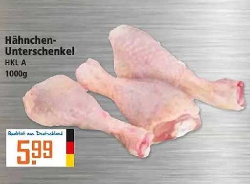 Hähnchen-Unterschenkel HKL A 1000g