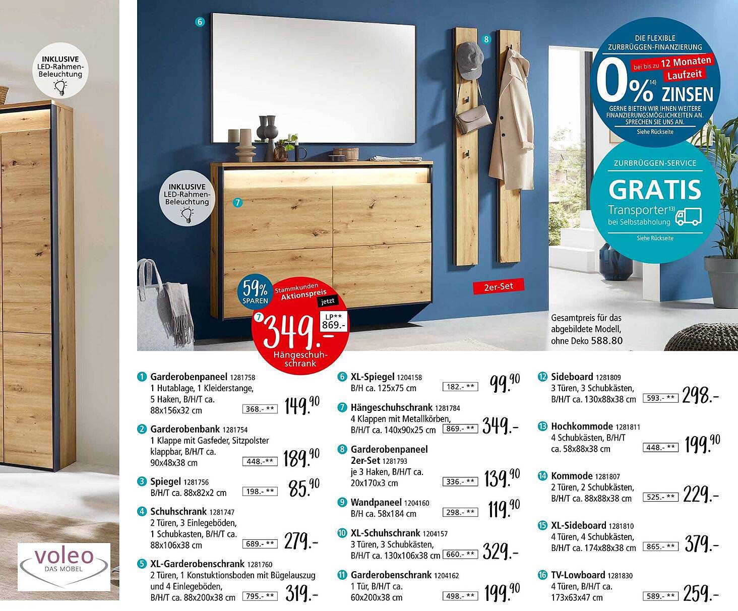 Hängeschrank zur optimalen Raumnutzung