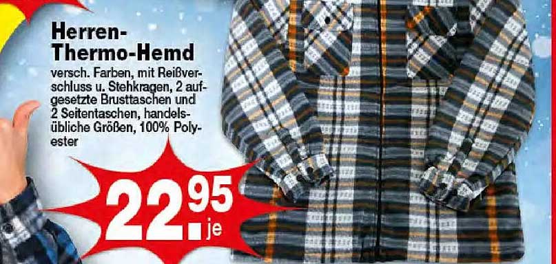 Herren-Thermo-Hemd