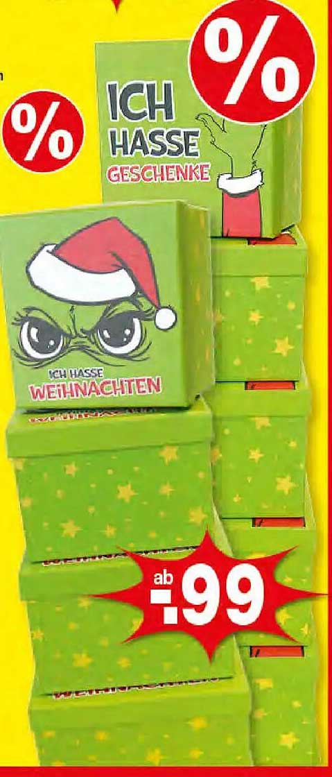Ich hasse Weihnachten - Geschenkboxen