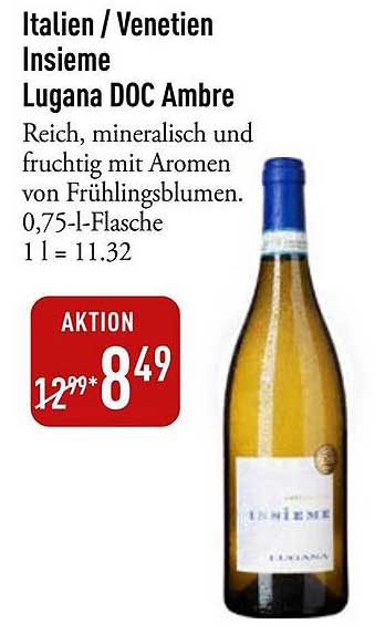 Italien / Venetien Insieme Lugana DOC Ambre