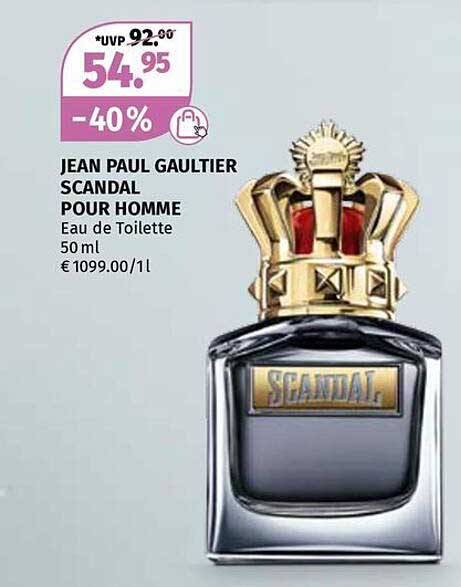 JEAN PAUL GAULTIER SCANDAL POUR HOMME Eau de Toilette 50 ml