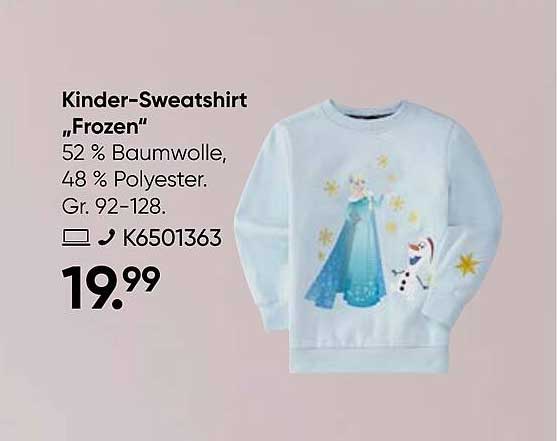 Kinder-Sweatshirt "Frozen"