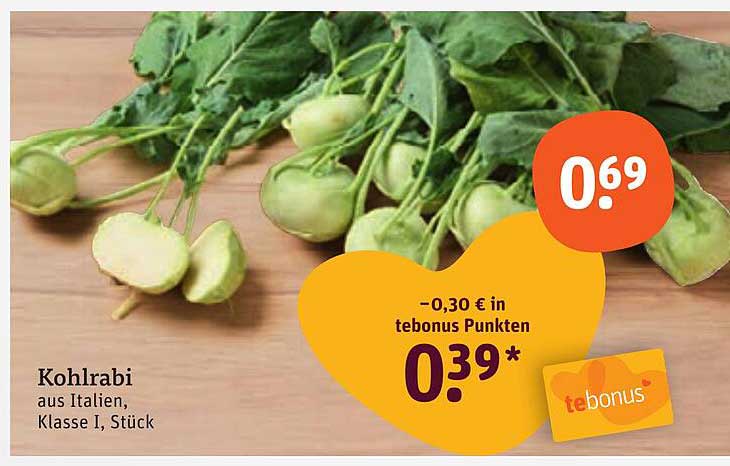 Kohlrabi aus Italien, Klasse I, Stück