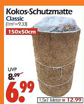 Kokos-Schutzmatte Classic 150x50cm