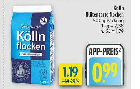 Kölln Blütenzarte Flocken 500 g