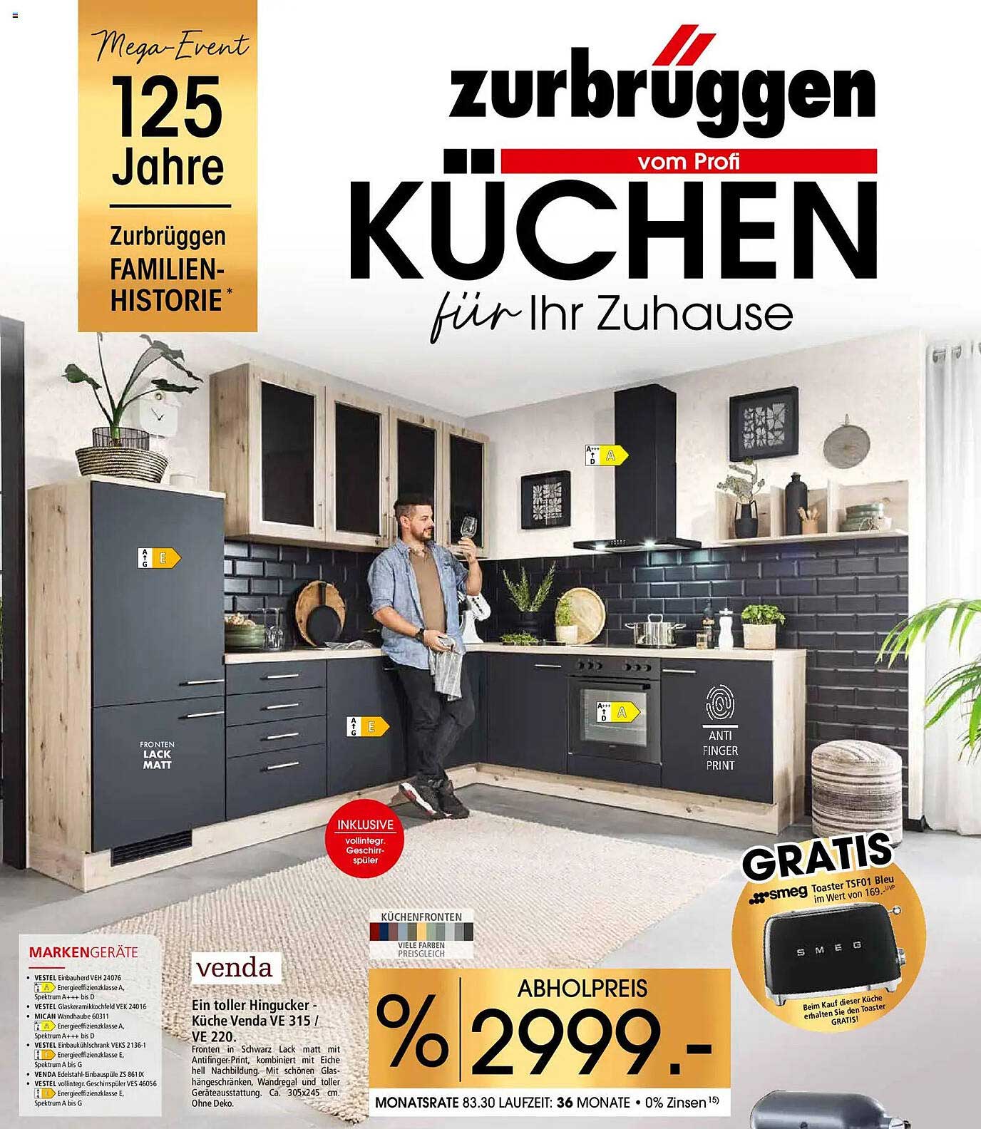 Küchen von Zurbrüggen - Eine Küche, die begeistert