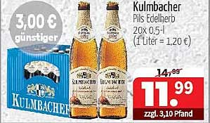 Kulmbacher Pils Edelherb 20x0,5l