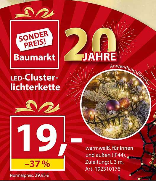 LED-Clusterlichterkette