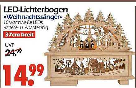 LED-Lichterbogen »Weihnachtssänger«