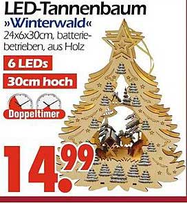 LED-Tannenbaum "Winterwald"