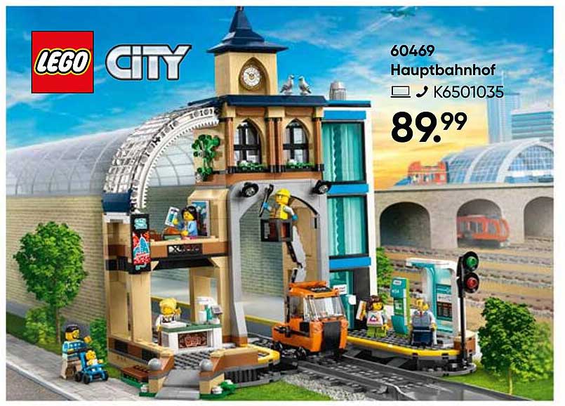 LEGO City 60469 Hauptbahnhof