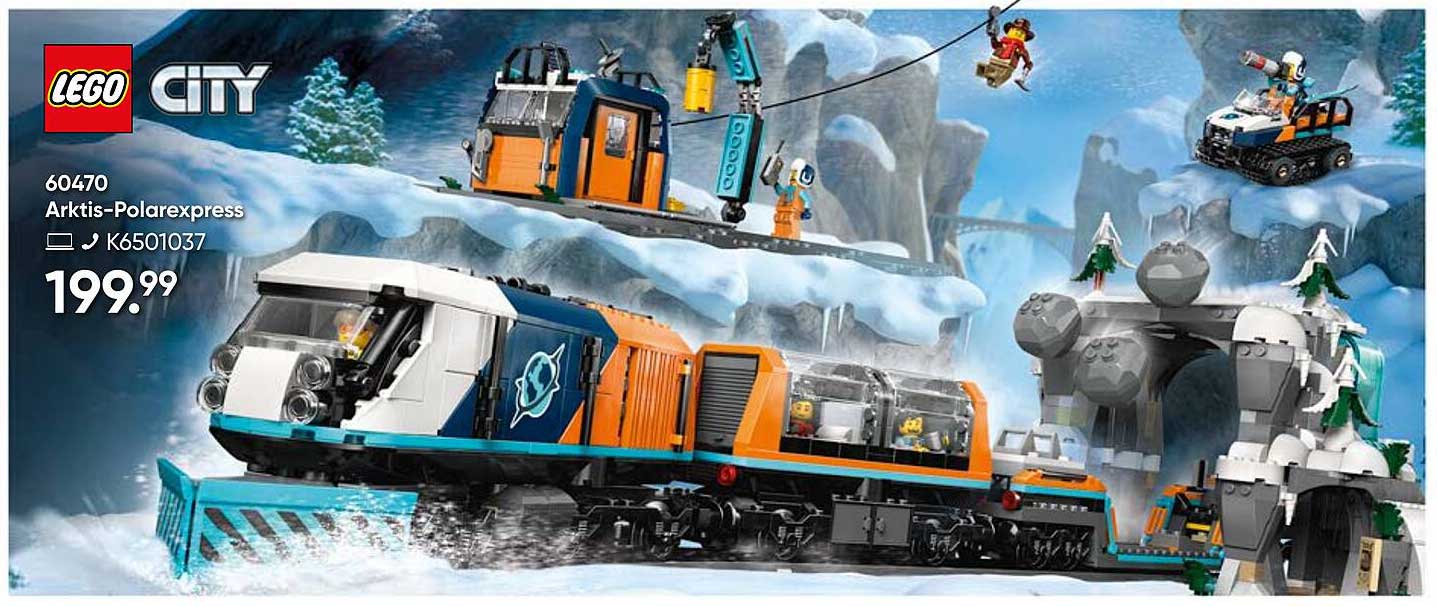 LEGO City 60470 Arktis-Polarexpress