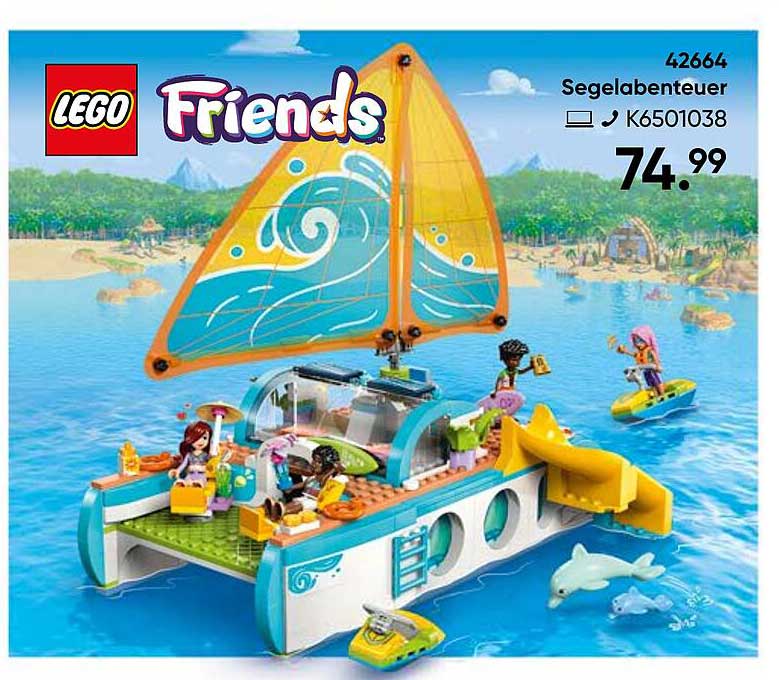 LEGO Friends Segelabenteuer 42664
