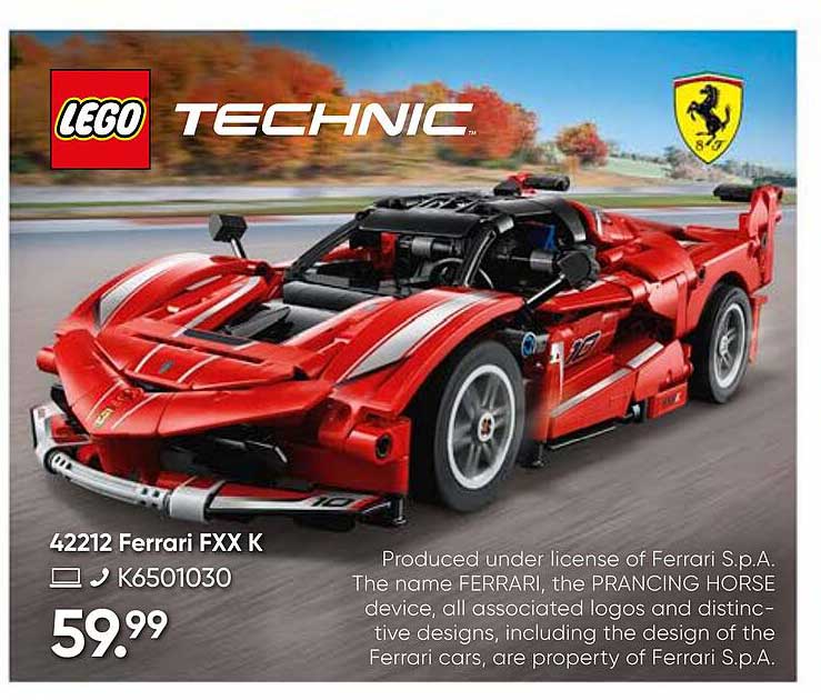 LEGO Technic 42212 Ferrari FXX K