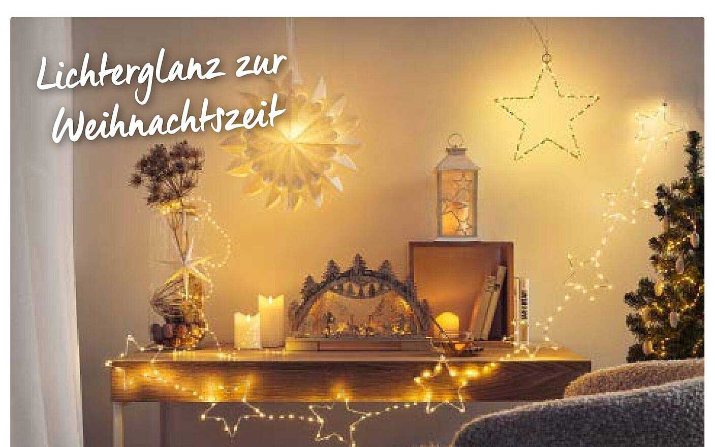 Lichterglanz zur Weihnachtszeit