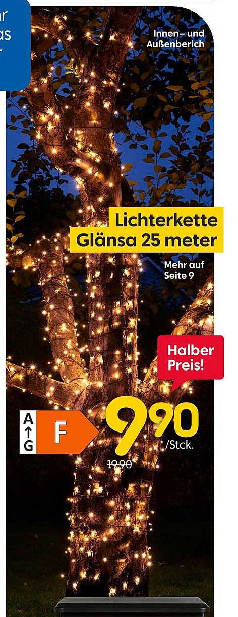 Lichterkette Glänsa 25 Meter