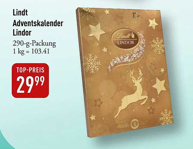 Lindt Adventskalender Lindor
