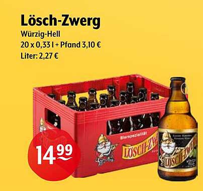 Lösch-Zwerg Würzig-Hell 20 x 0,33 l