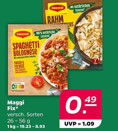 Maggi Fix* verschiedene Sorten 26 - 56 g