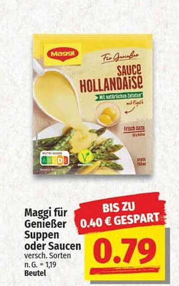 Maggi für Genießer Sauce Hollandaise