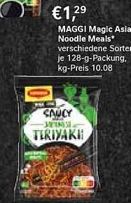 MAGGI Magic Asia Noodle Meals verschiedene Sorten je 128-g-Packung