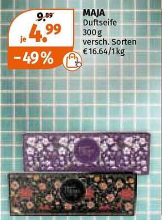 MAJA Duftseife 300 g - Jetzt für nur 4,99€!