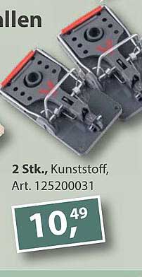 Mäusefalle 2 Stk. aus Kunststoff