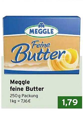 Meggle feine Butter 250g