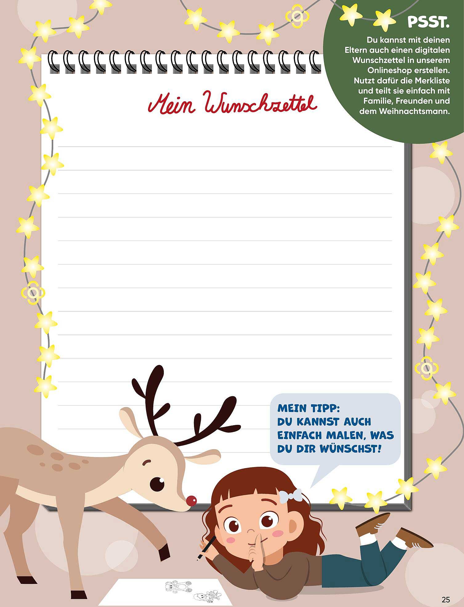 Mein Wunschzettel