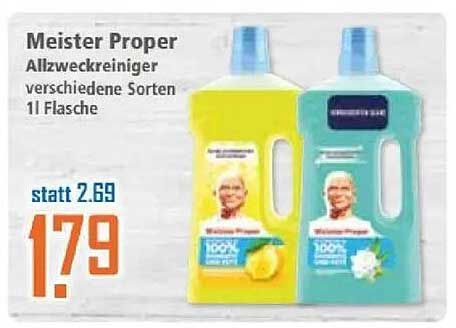 Meister Proper Allzweckreiniger verschiedene Sorten 1l Flasche